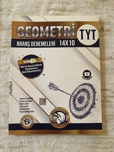 Tyt geometri branş denemesi