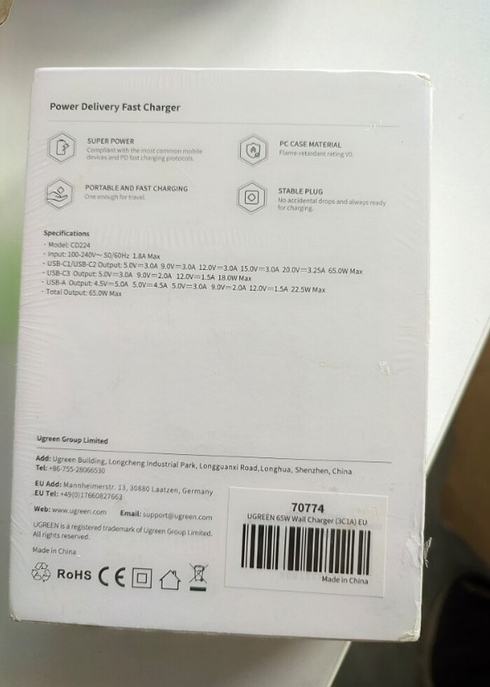 Baseus 65Watt Gan Şarj - Görsel 2