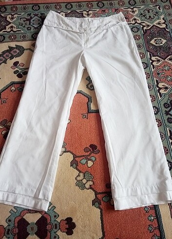 42 Beden beyaz Renk Bayan pantolon 