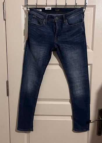 Jack & Jones Erkek Mavi Denim Kot Pantolon - Görsel 3