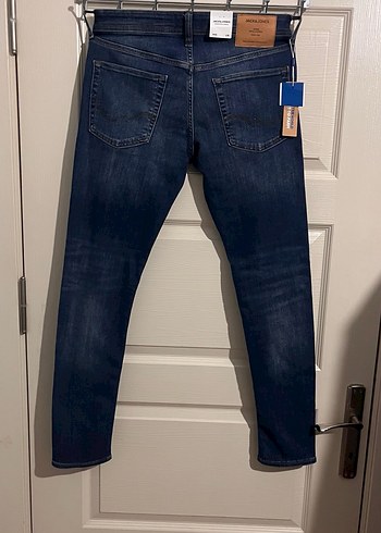 Jack & Jones Erkek Mavi Denim Kot Pantolon - Görsel 2