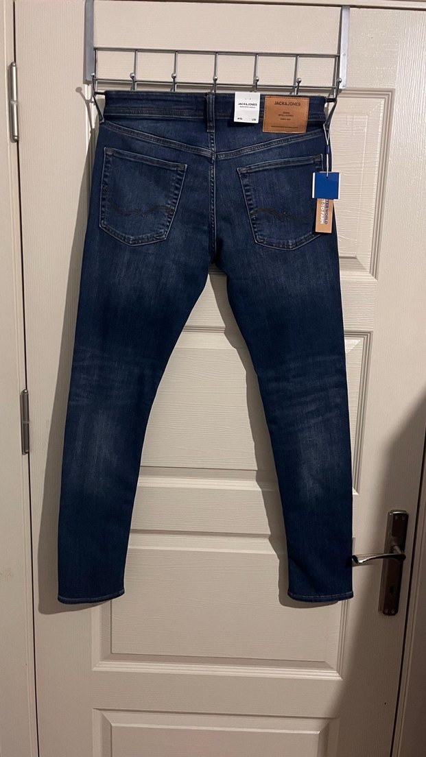 Jack & Jones Erkek Mavi Denim Kot Pantolon - Görsel 2