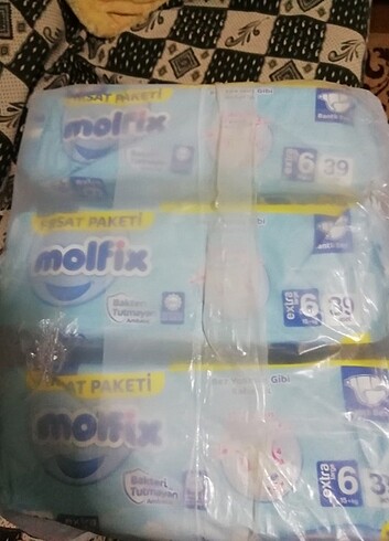 Molfix 6 numara bebek bezi
