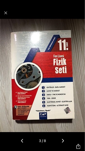 çap 11 fizik fasikül fen lisesi