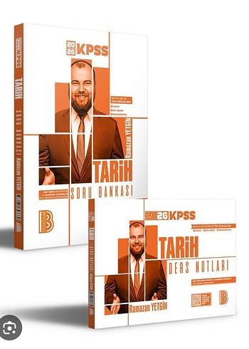 2026 KPSS Tarih Soru Bankası ve Ders Notları