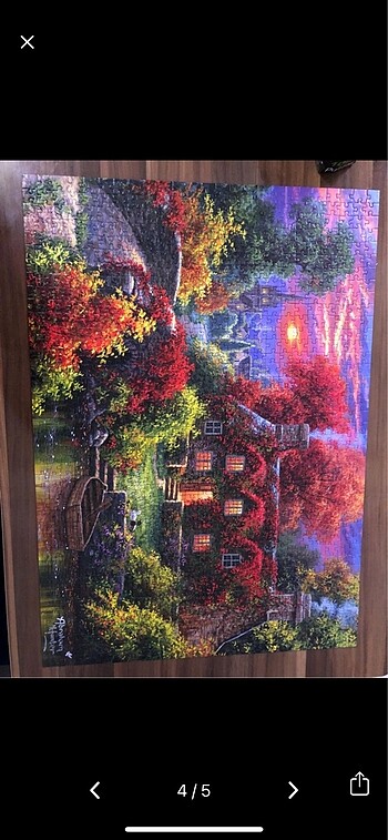  Beden Renk 1000 parça puzzle