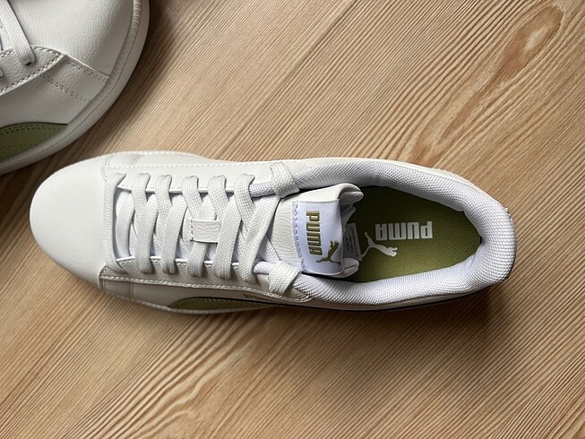 40 Beden Puma unisex ayakkabı yeşil beyaz
