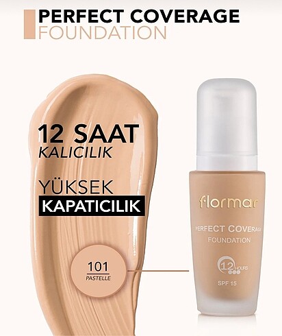  Beden Flormar 101 fondöten
