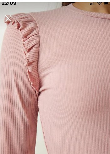 HM marka kolları fırfır detaylı zıbın - Görsel 4