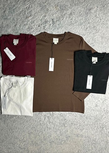 Calvin Klein marka siyah beyaz ve kahverenk mevcuttur. - Görsel 2