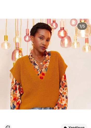 Promoda marka V Yaka Triko Süveter - Görsel 12