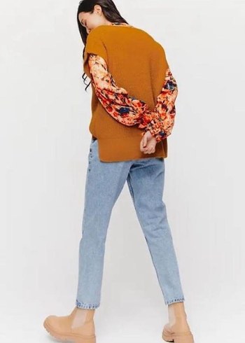 Promoda marka V Yaka Triko Süveter - Görsel 9