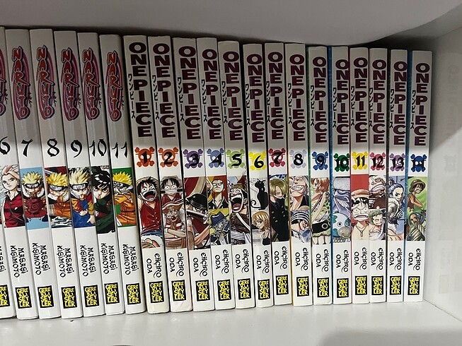 One piece Naruto Fullmetal Anime Çizgi