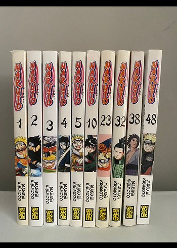 Naruto Manga Seti 10 Cilt