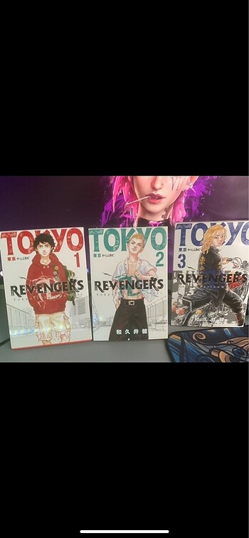 Tokyo revengers 1,2,3 manga