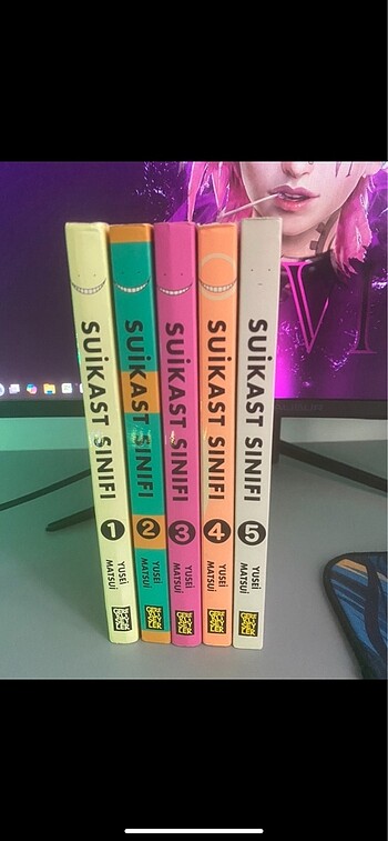 Suikast sınıfı 1,2,3,4,5 manga