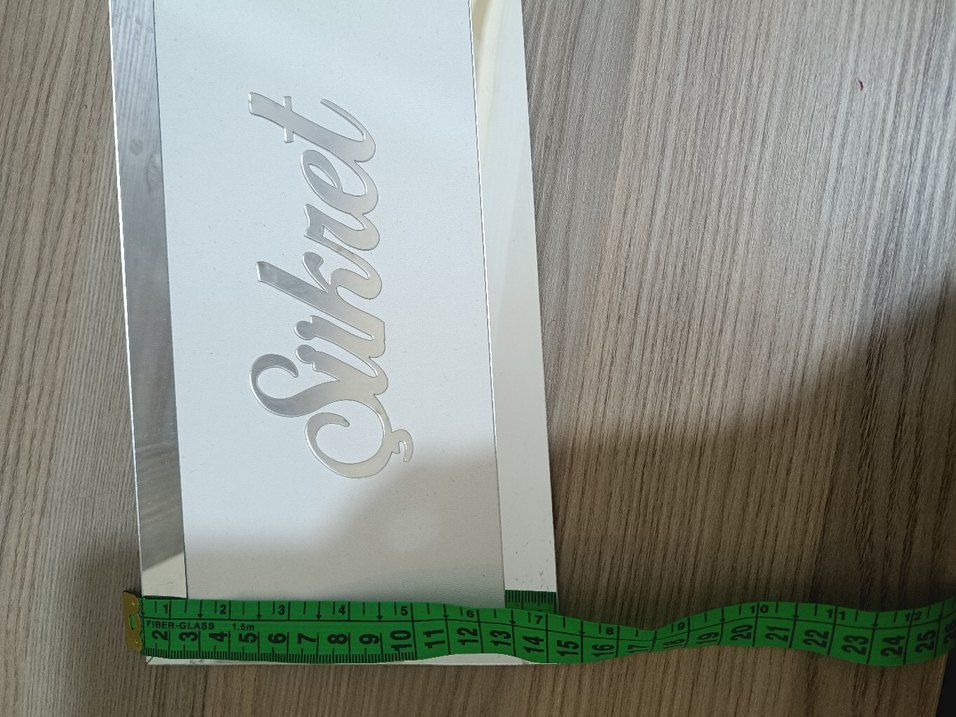 sabret şükret dua et pleksi - Görsel 2