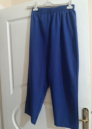 Fırfırlı Lacivert Kadın Takım Elbise - Görsel 5