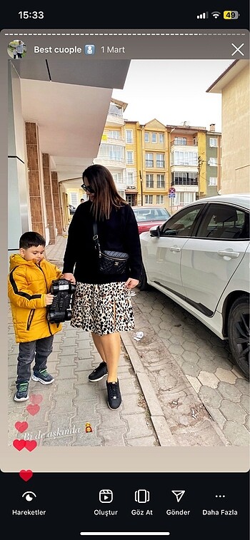 Trendyol & Milla Leopar etek