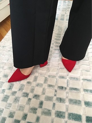Bershka Bershka kırmızı ayakkabı