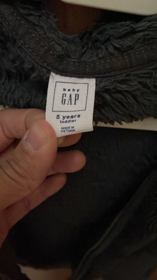 GAP Erkek Çocuk Gri Fermuarlı Sweatshirt - Görsel 2