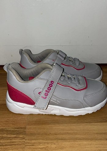 Letoon Gri Kız Çocuk Spor Ayakkabı - Görsel 2