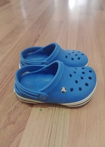 Orijinal Crocs Mavi Erkek Çocuk Terlik - Görsel 2