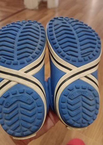 Orijinal Crocs Mavi Erkek Çocuk Terlik - Görsel 4