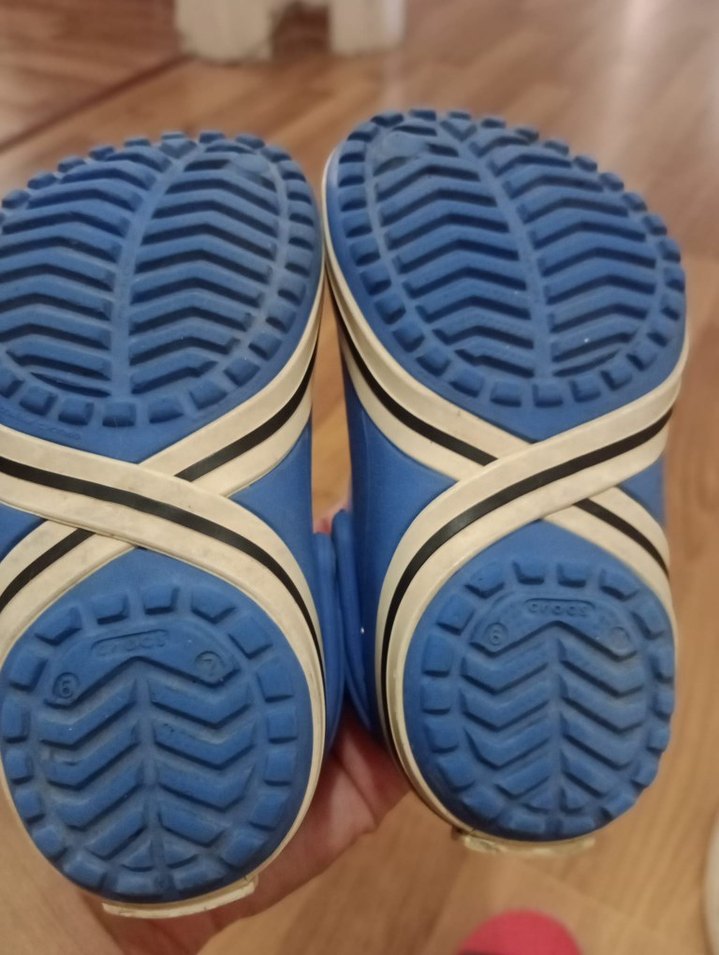 Orijinal Crocs Mavi Erkek Çocuk Terlik - Görsel 4