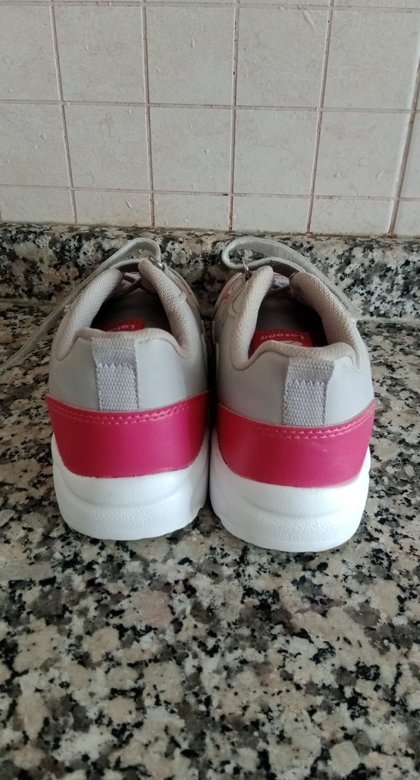 Letoon Pembe Gri Kız Spor Ayakkabı - Görsel 3