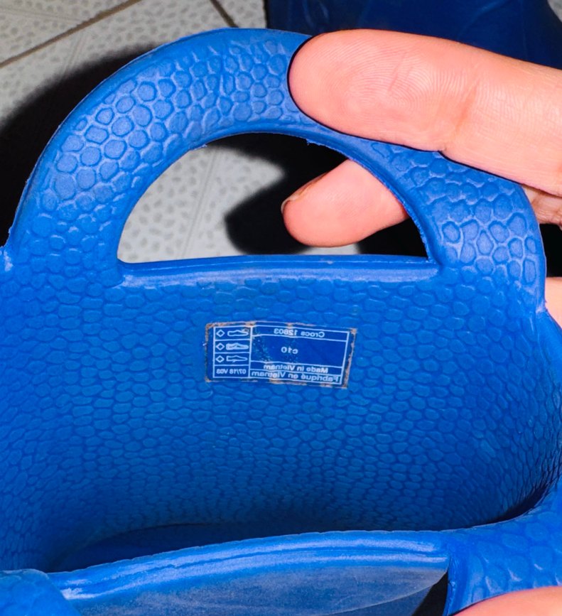 Mavi Crocs Çocuk Botları Tokalı - Görsel 4