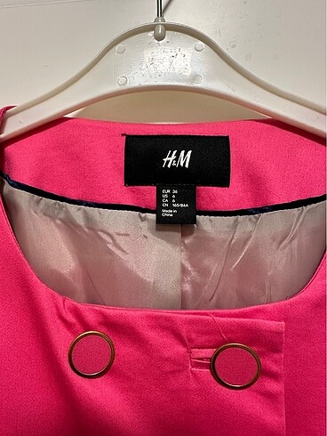 Fuşya ceket - Görsel 2