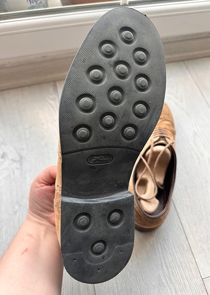 Massimo Dutti Süet Brogue Ayakkabı 44 numara - Görsel 3