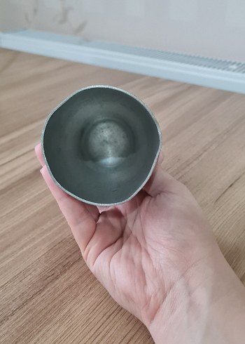 Alman Rein Zinn Kabartmalı Shot Bardağı - Görsel 3