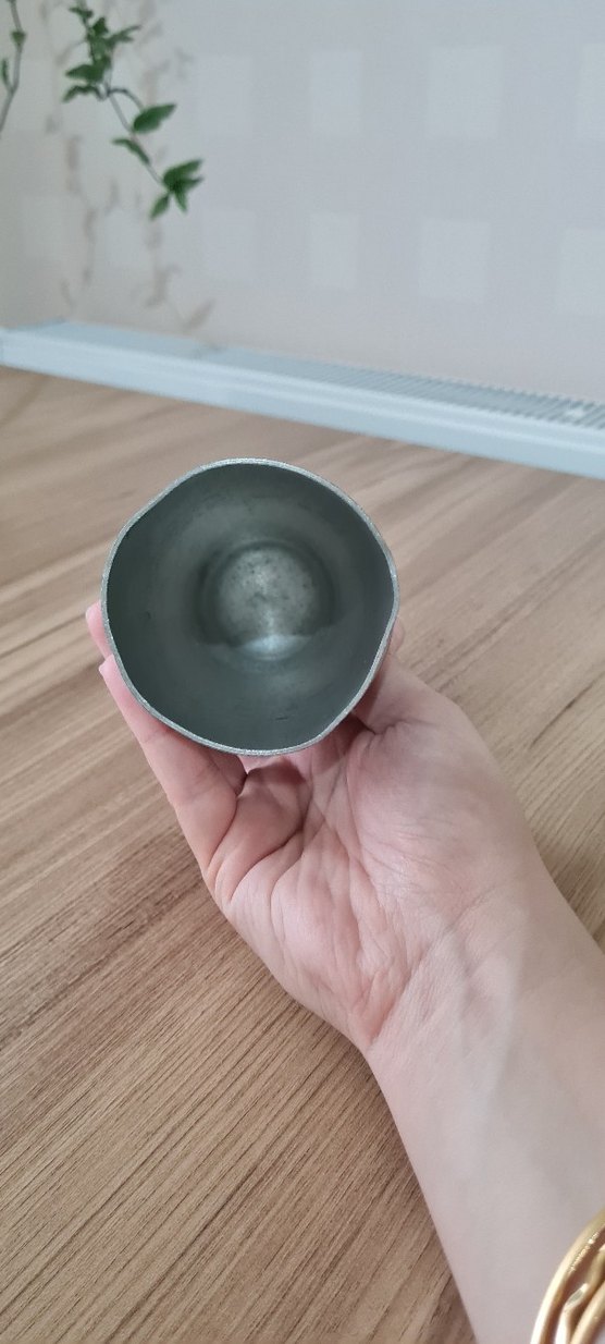 Alman Rein Zinn Kabartmalı Shot Bardağı - Görsel 3