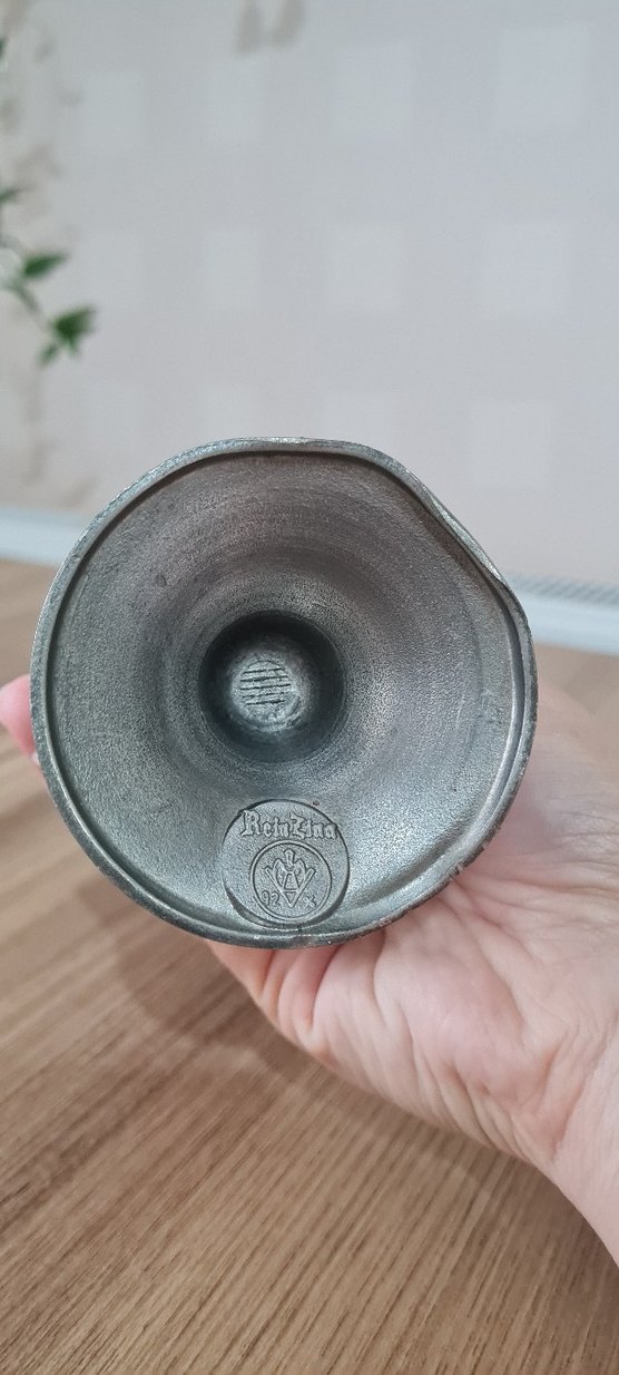 Alman Rein Zinn Kabartmalı Shot Bardağı - Görsel 2