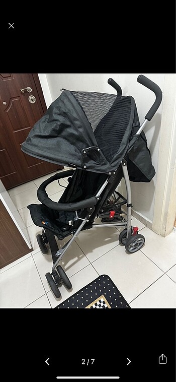Diğer Siyah baston bebek arabası