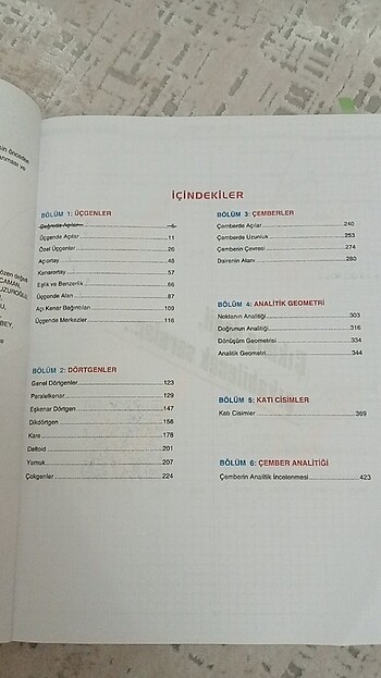 Beden Acil geometri soru Bankası