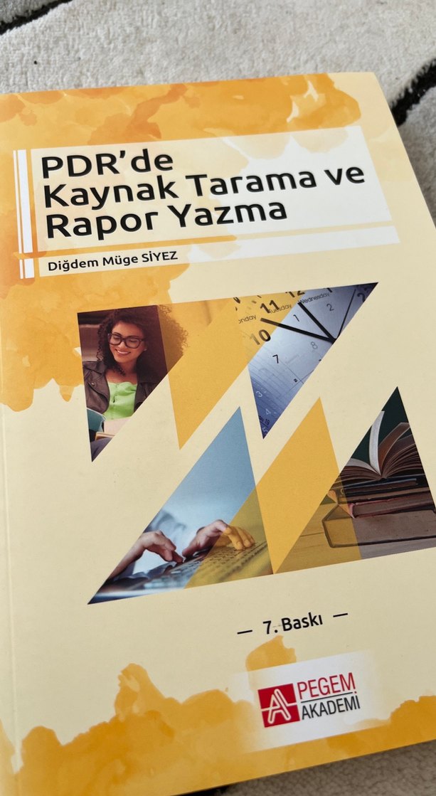 PDR'de Kaynak Tarama ve Rapor Yazma - 7. Baskı - Görsel 5