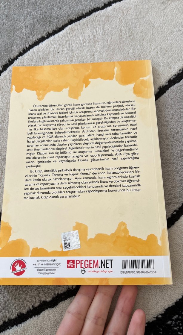 PDR'de Kaynak Tarama ve Rapor Yazma - 7. Baskı - Görsel 2