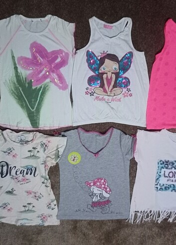 Diğer 8-10 yaş kız çocuk t-shirt