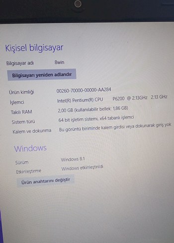  Beden Renk Acil Exper Siyah Dizüstü Bilgisayar