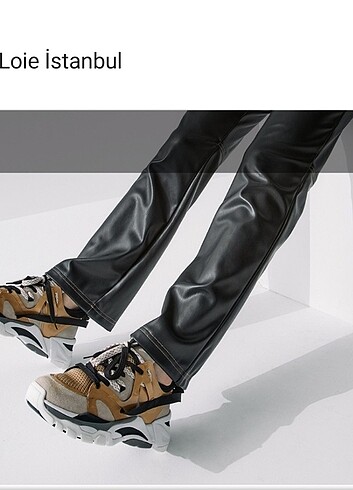 Louie İstanbul deri sneaker