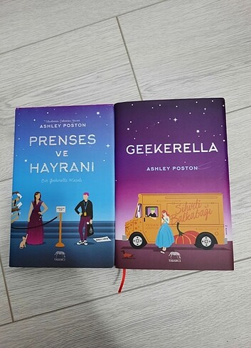 Geekerella prenses ve hayranı kitap okuma seti