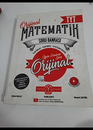 Tyt orijinal yayınları matematik soru bankası