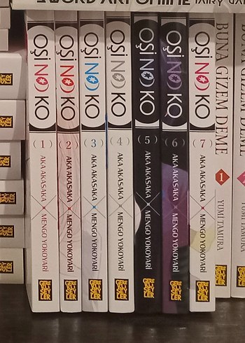 Oşi No Ko Manga Seti (1-7)
