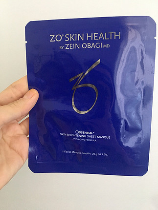 Zo Skin (obacı) Kağıt Maske
