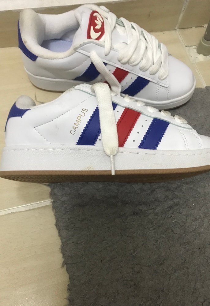 Beyaz Renkli Bağcıklı Kadın Spor Ayakkabı - Görsel 3