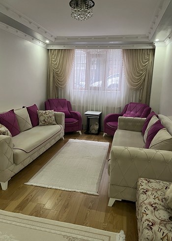 Modern Klasik Pembe Koltuk Kılıfı - Görsel 2