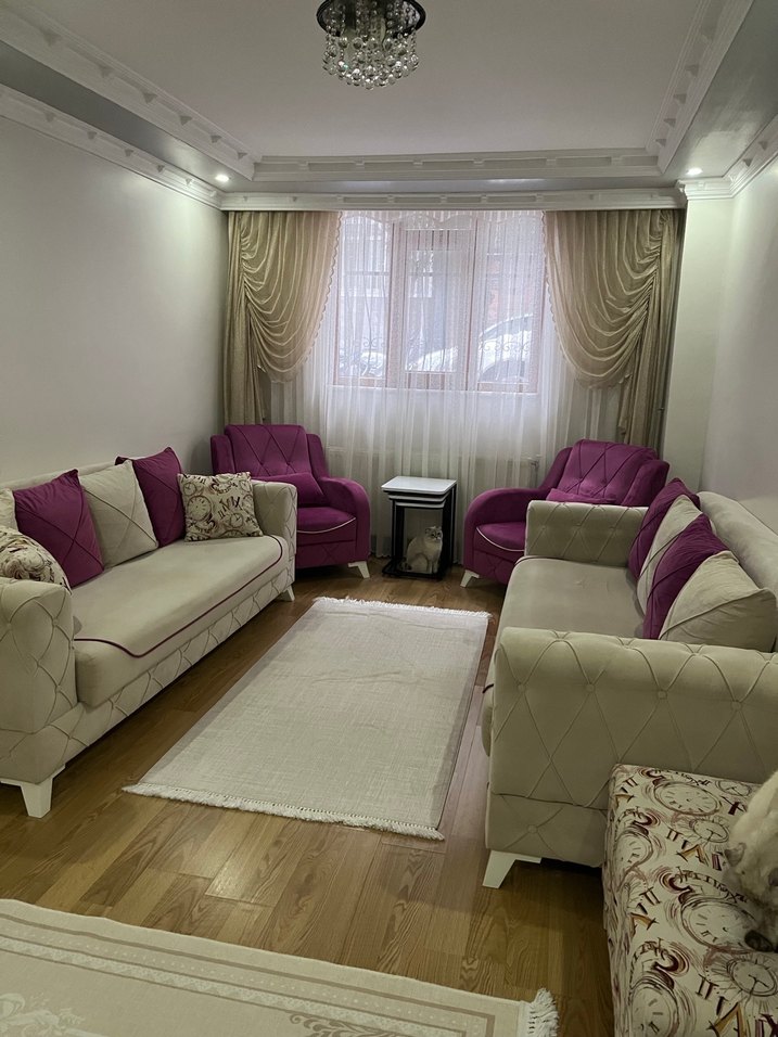 Modern Klasik Pembe Koltuk Kılıfı - Görsel 2